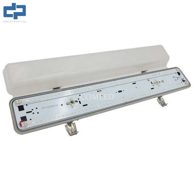 2 pieds LED Batten IP65 IK08 Protection d'urgence 20 Watt LED Batten lumière