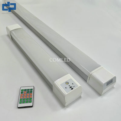 Luminaire étanche à la vapeur IP65 pour éclairage de secours, réglette LED 5 pieds pour éclairage industriel
