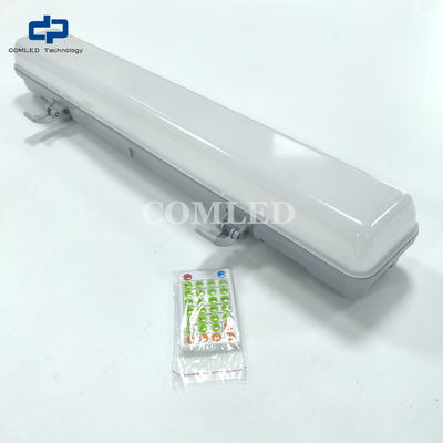 parking lot lighting fixture SMD 2835 5FT Batten Light fixture 44W Pure White Dimmable lED Battens industrial linear lED Lights with full PC housing